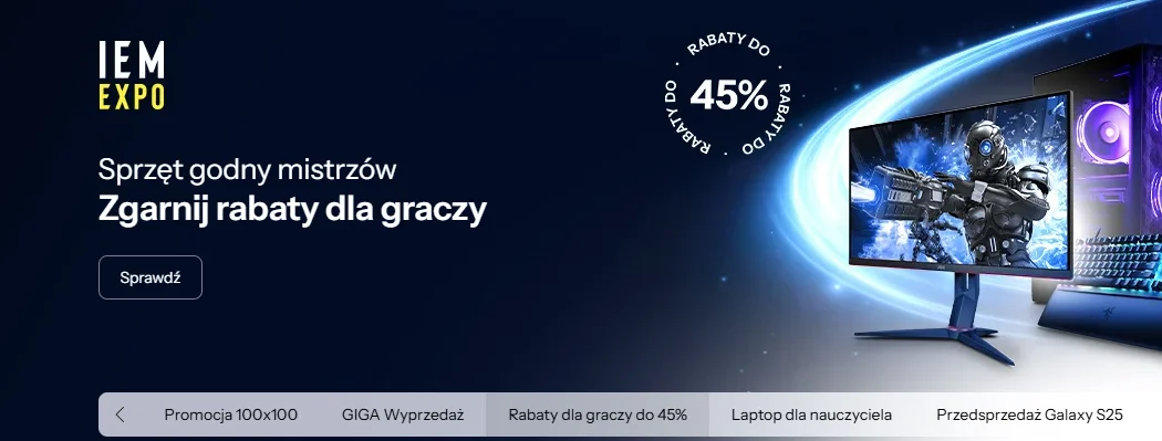 Call to Action w sklepie internetowym x-kom