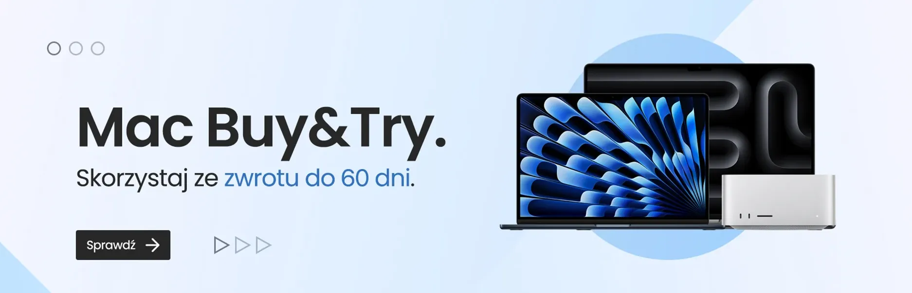 Baner zachęcający do zakupu z czytelną korzyścią w sklepie Lantre