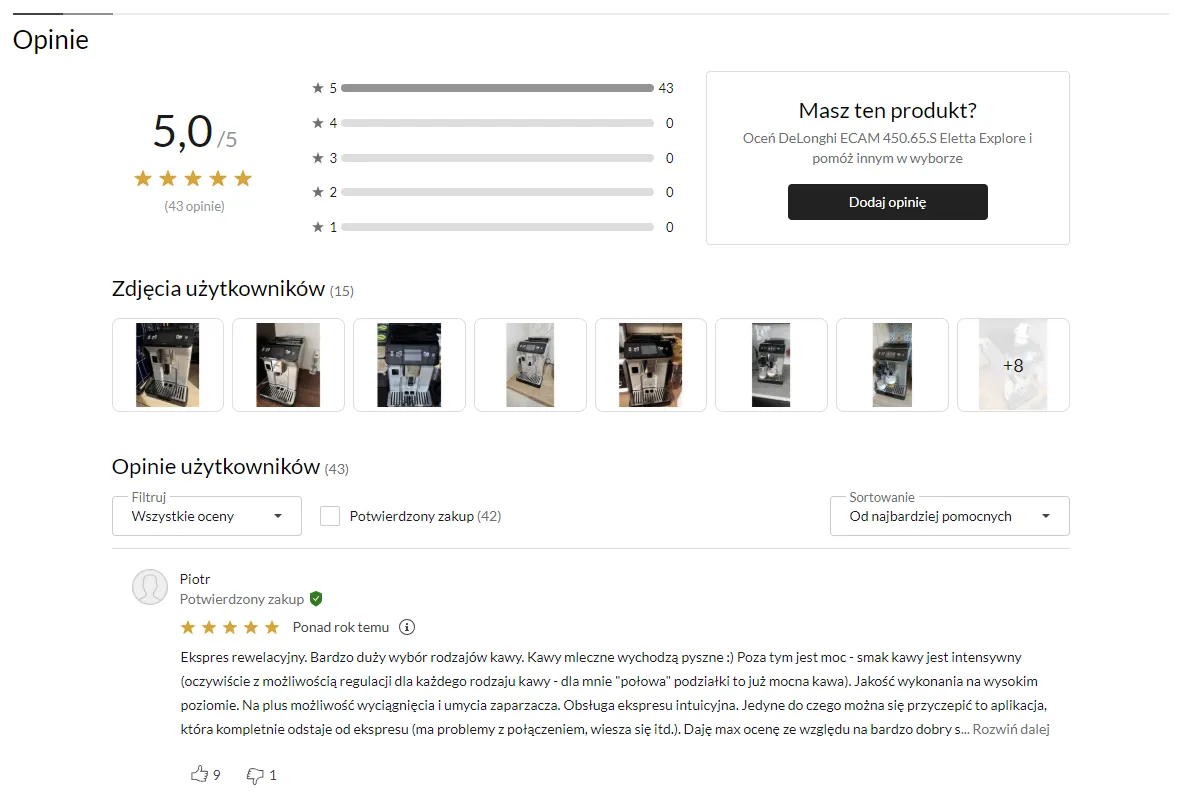 UGC w sklepie internetowym al.to