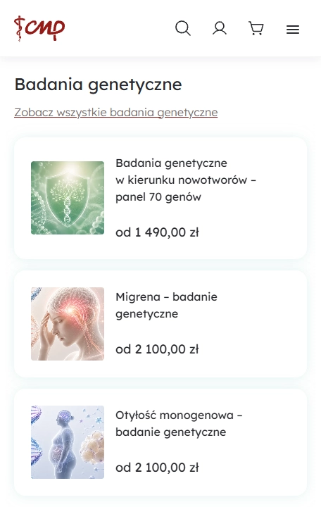 Ruch organiczny niezwiązany z marką CMP