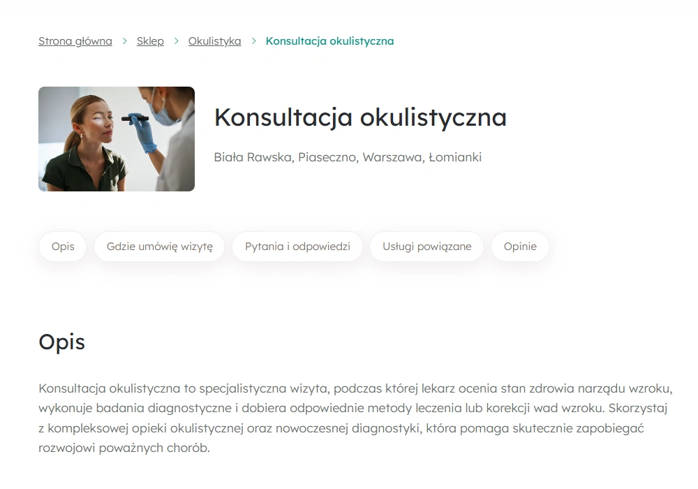 Sklep CMP – wysokiej jakości katalog usług medycznych